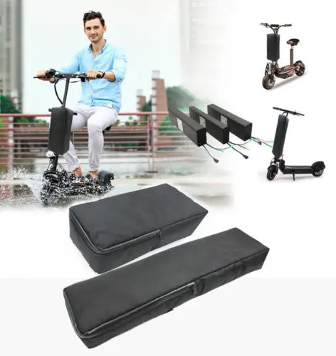 Electric Bicycle Scooter Battery Pack Bag Storage E-bike li-ion 18650 lihthium Protable Waterproof Convenient | Спорт и развлечения