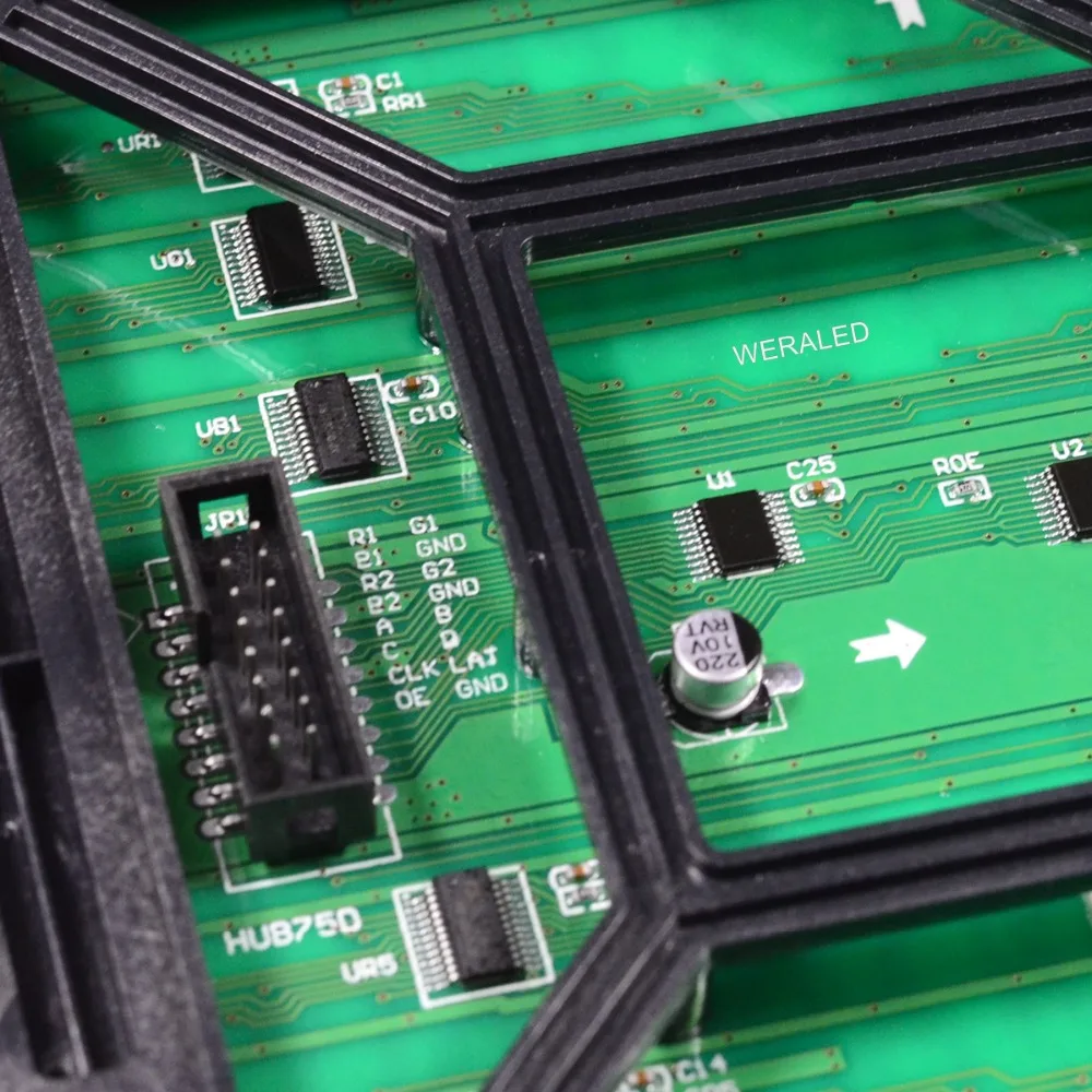 Прямоугольный квадратный матричный уличный светодиодный дисплей P10 SMD полноцветный светодиодный модуль, металлический квадратный рекламный экран для экстерьера RGB