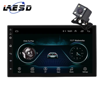 

LAESD 2 Din Car radio Android 8.1 Multimedia Video Player Universal auto Stereo GPS Navigation for car Auto radio