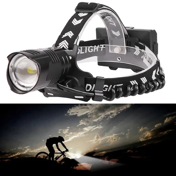 

Super Bright Waterproof 3 Modes Zoom Torch Usb Rechargeable 18650 Headlamp Hiking Headlamp Camping Flashlight 18650 Battery