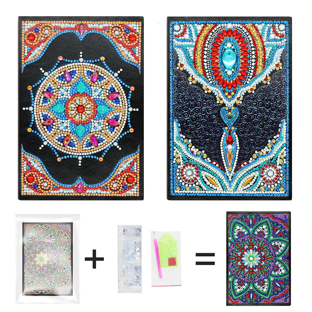 

EverShine Diamond Painting Notebook Special Shape DIY Diamond Embroidery Mandala Picture Rhinestones Diamond Art Handmade Gift