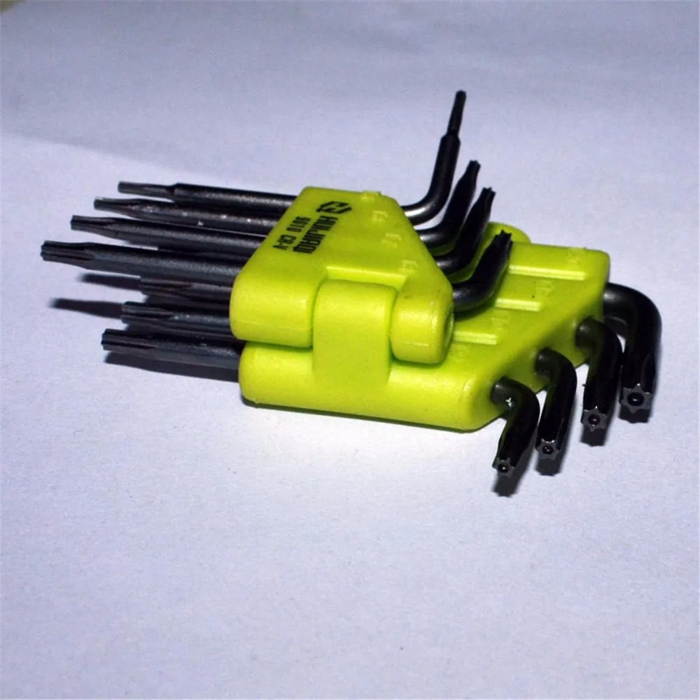 8pc /Set CRV CR-V Screwdriver Screw drivers Socket Tool Set T5 T6 T7 T8 T9 T10 T15 T20 Star Repair Wrench Kit 9610