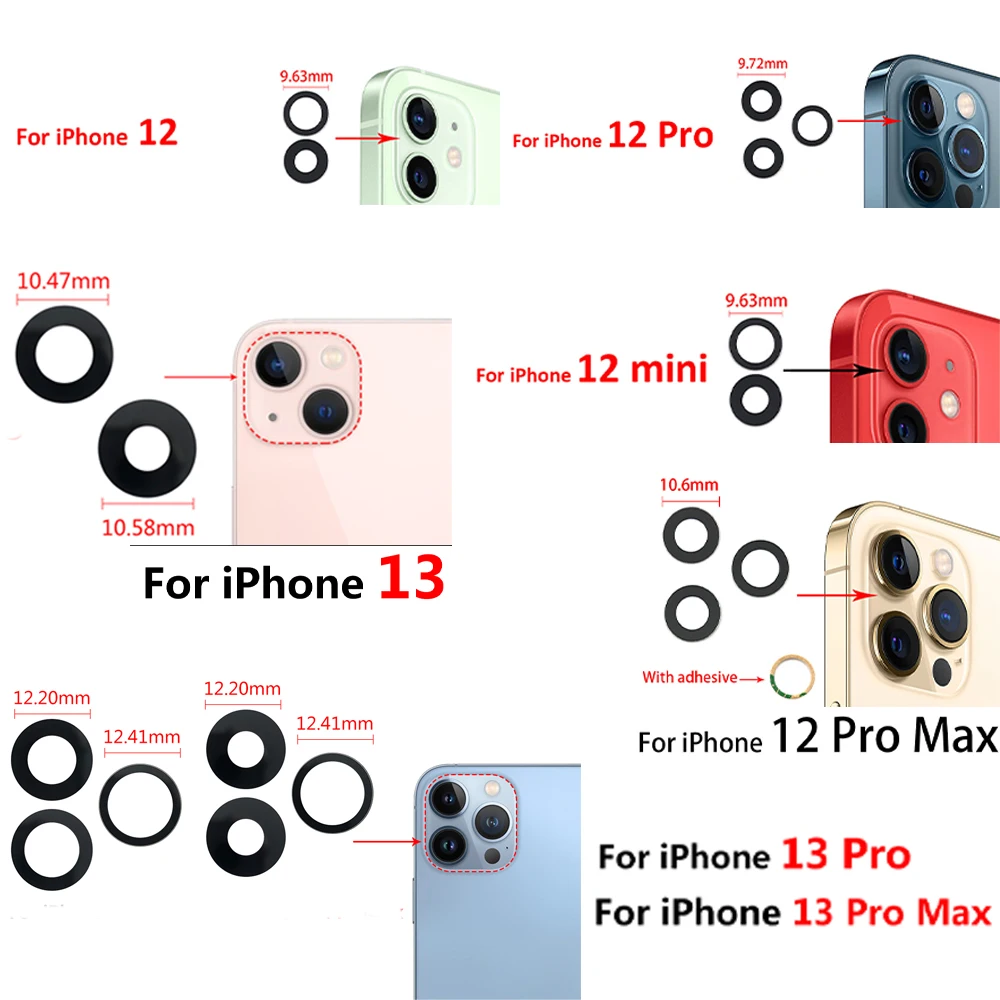 2 шт. запасные части для Iphone 13 12 Pro Max mini | Мобильные телефоны и аксессуары