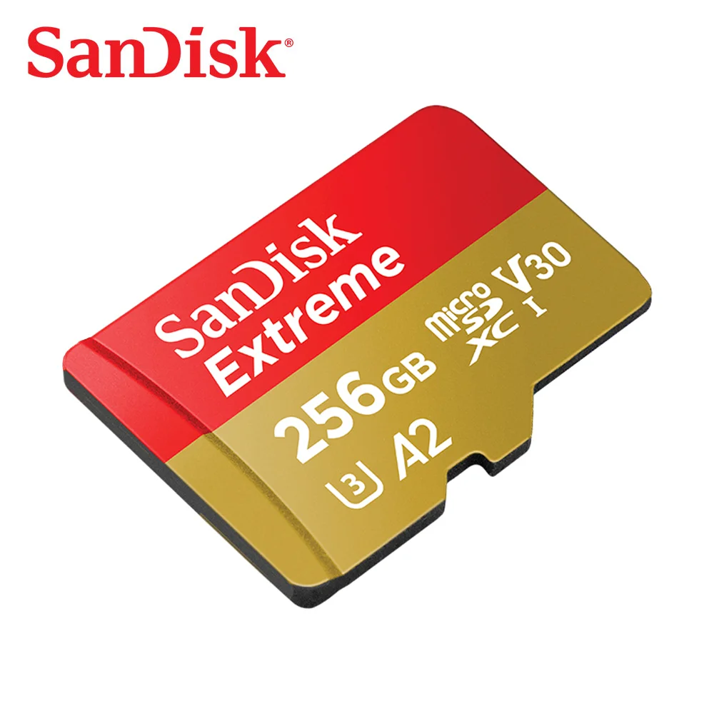 SanDisk Micro SD Card 1TB 512G Read Speed UP to160M/s Memory Card Extreme Micro SD TF Card U3 V30 Support 4K for gopro DJI drone best memory card Memory Cards