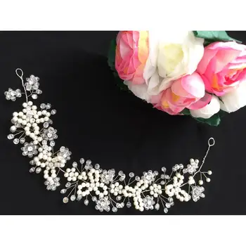 

With Pearl Star Bride Crown