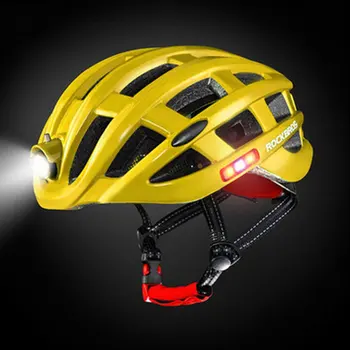 

ROCKBROS Outdoor Sports Helmet With Light Mountain Bike Riding Safety Helmet For Cycling Bike Bicycle Riding