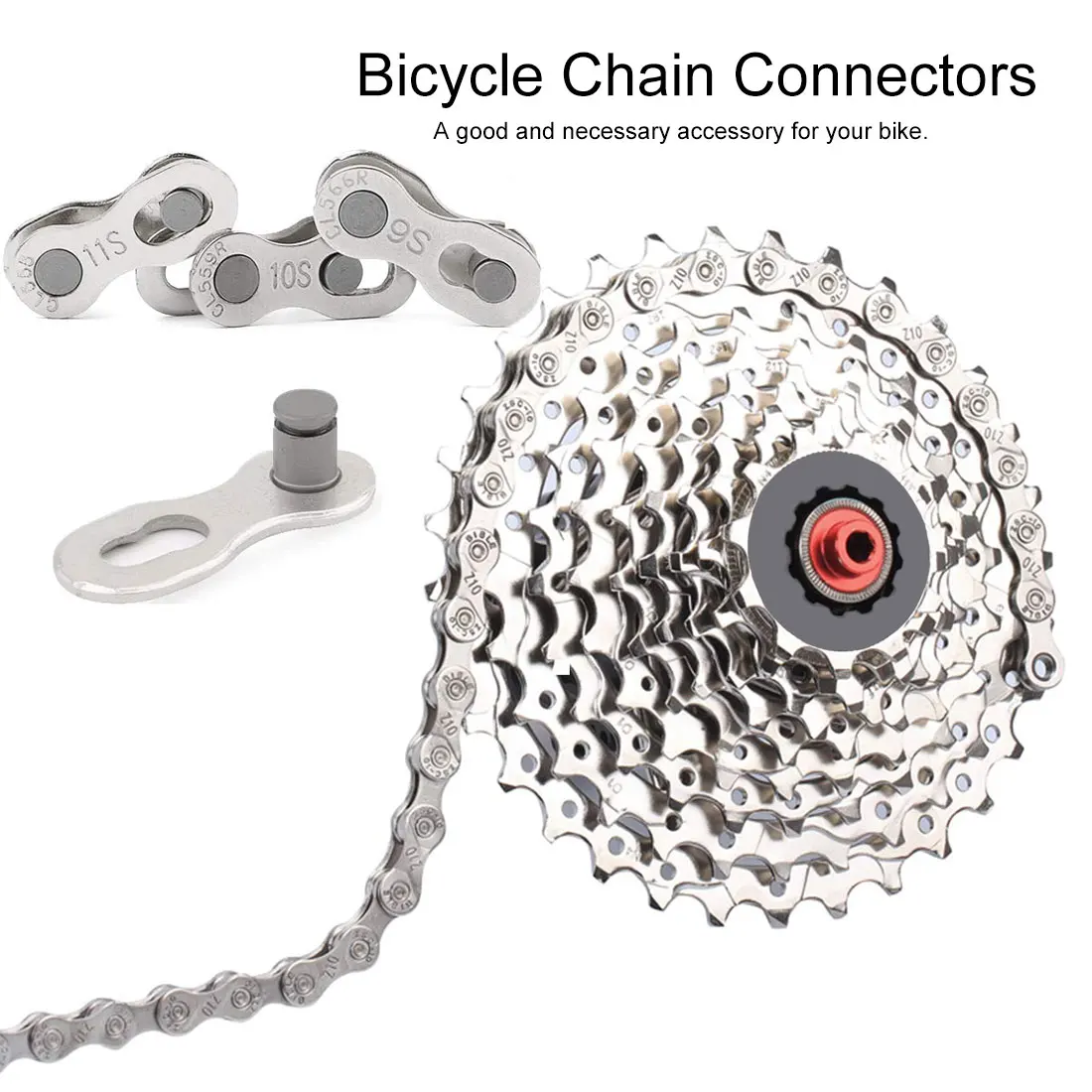 

6/7/8/9/10/11 Speed Bike Chain Links Mountain Bike Road Bicycle Chain Connectors Lock Set Quick Master Link