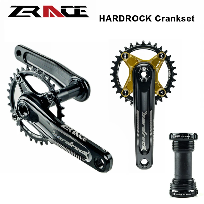 ZRACE HARDROCK 1x10 11 12 скоростной шатун для MTB XC / AM DH FR 170 175 мм 32T 34T BB83 BB68/73 SRAM EAGLE | Спорт и
