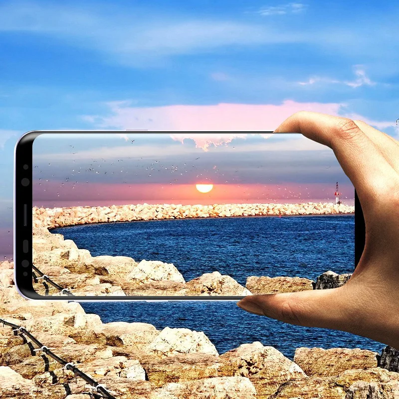 JGKK 3D изогнутая Защитная пленка для экрана Samsung Galaxy S8 Plus S7 edge не закаленное