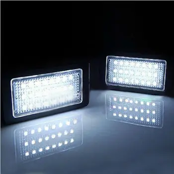 

2pcs No Error LED Number License Plate Light Lamp for BMW E39 M5 E70 E71 X5 X6 E60 M5 E90 E92 E93 M3