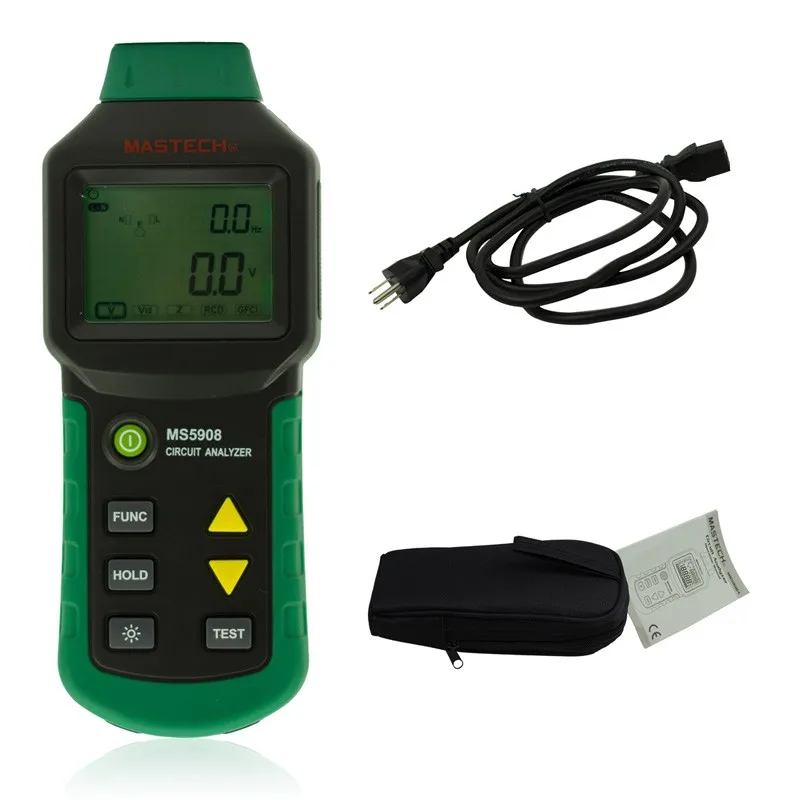 Анализатор цепей Mastech MS5908 Ture RMS тестер по сравнению с Ideal Industries Suretest 61 164CN|tester led|tester