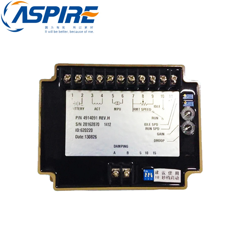 

Generator Parts Diesel Speed Control Board Mechanical Engine Speed Governor 4914091