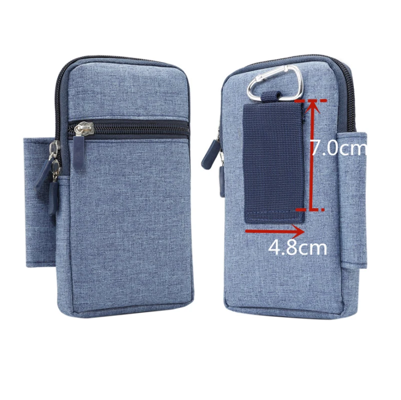 

Universal Phone Pouch Belt Clip Bag for iPhone XS Max XR 6 7 8 plus Samsung Casual Waist Bag with Pen Holder Outdoor Sport Cover