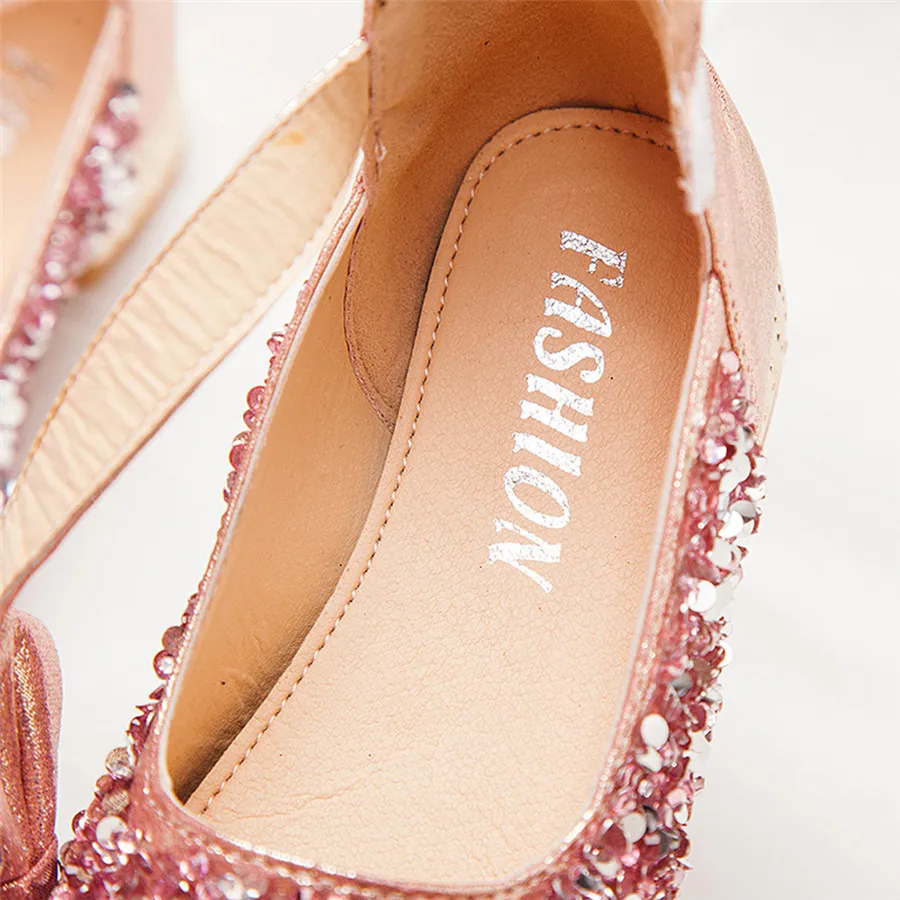 Girls shoes baby autumn and winter child baby girl bow princess shoes small shoes beads princess shoes children's shoes 35A12 (25)