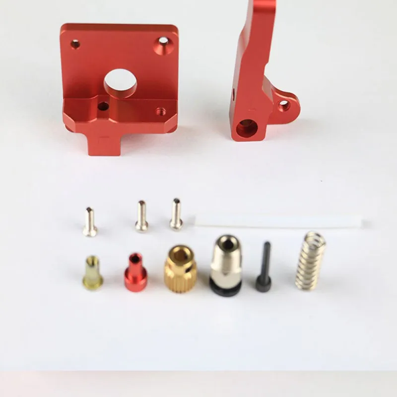 3D Printer Parts Metal MK8 Extruder Aluminum Alloy Block Bowden 1.75mm Filament for Ender3 CR-10 | Компьютеры и офис