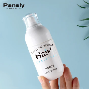 

50ml Unisex Pansly Natural Hair Growth Inhibitor Cream Spray Hair Removal Cream Body Legs Armpit Painless Facial Stop Hair Grow
