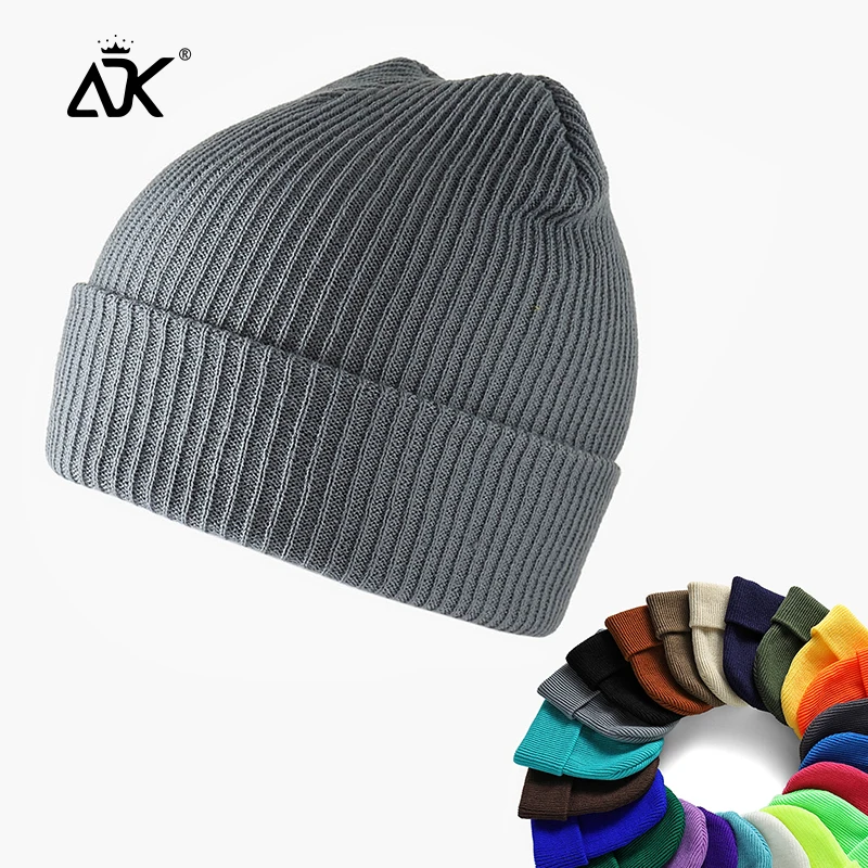 Шапки унисекс бини 24 цвета женские зимние шапки ребристые Gorros шапка в стиле хип