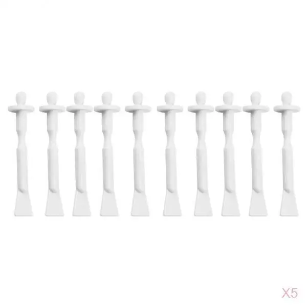 50 pieces Nose Waxing Strips for Nostril Ear Hairs Eyebrow Facial Hair Removal - Nasal Cleaning Stick Beauty Salon