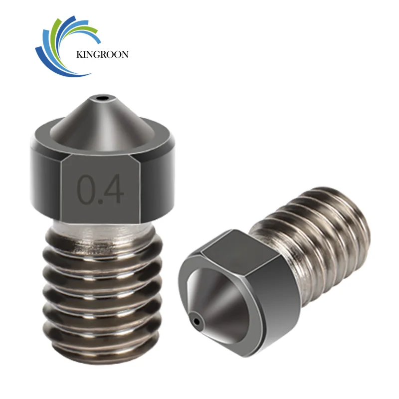 Сопло E3D V5 V6 из нержавеющей стали 0 2/0 3/0 4/0 5/0 6/0 8/1 75 мм 5 шт.|nozzle 0.2mm|0.2mm nozzlenozzle 0.8 |
