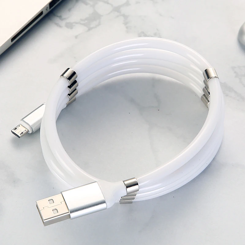 Магнитный кабель Micro USB для быстрой зарядки и передачи данных Huawei Y5 Y6 Y7 Prime 2019 Honor 7C