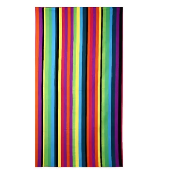 

Rainbow colorful stripes Bath Towel Microfiber Absorbent Bath Towels butterfly 70*140cm