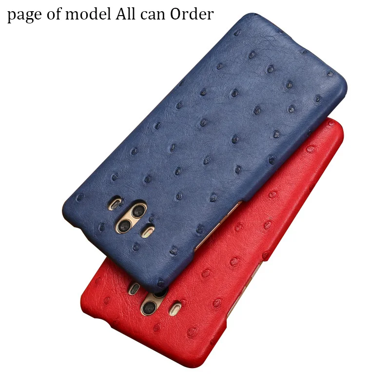 

New personality Ostrich Leather mobile phone case for Sony Xperia X Xperia 1 XA2 XZ Premium XA1 Plus XZ2 XZ4 protection sleeve