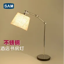 Украшение комнаты, инженерная настольная лампа, современная и укороченная спальная лампа, теплая гостиная, кабинет, UL CE