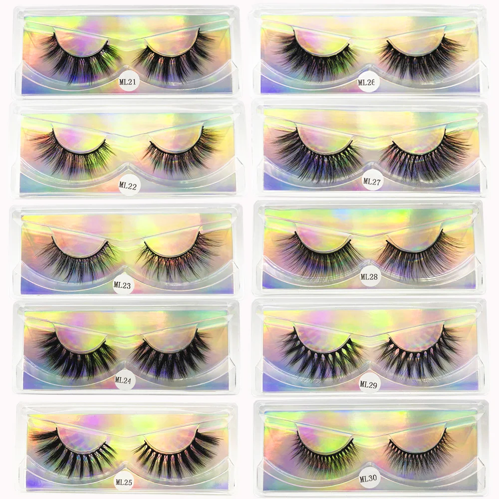 Eyelashes Wholesale 10/20/50pcs Fake Lashes Packs Fake Eyelashes Make