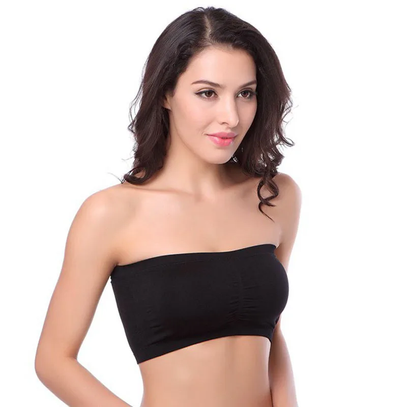 Customizable double layers strapless bra Tailor-made T-shirts XZ098
