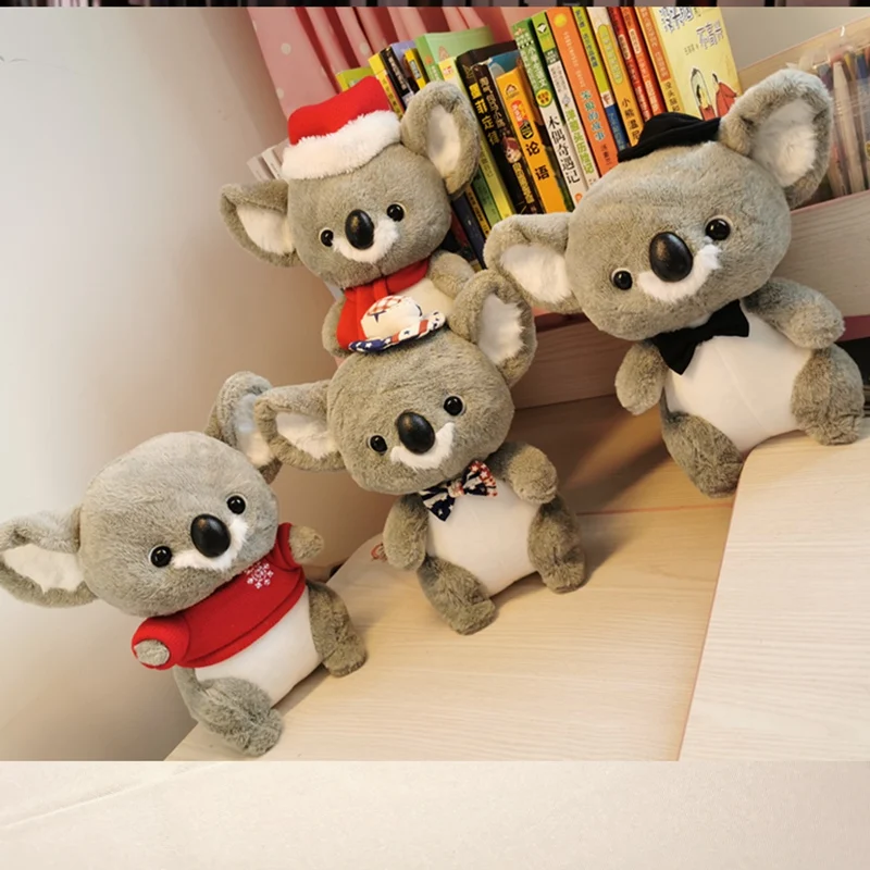 26cm Cute Couple Koala Plush Toy Soft Cartoon Australia Animal Stuffed Doll Home Decoration Kids Children Girls Birthday Gifts | Игрушки и