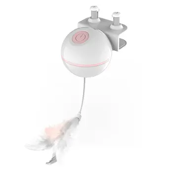 

Electric Cat Interactive Usb Automatic Rolling Dog Pet Ball Neutral Plastic Smart Led Laser Light Funny Tumbler Cat Toys