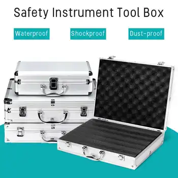 

Aluminum alloy Tool Case Outdoor Vehicle Kit Box Portable Safety Equipment instrument Case Suitcase Outdoor Safety Equipment