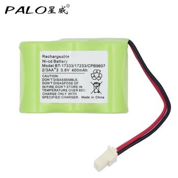 

3.6V 400mAh Ni-CD Cordless Phone Rechargeable Battery Vtech BT-17333 BT-27333 BT-163345 BT1733 free shipping