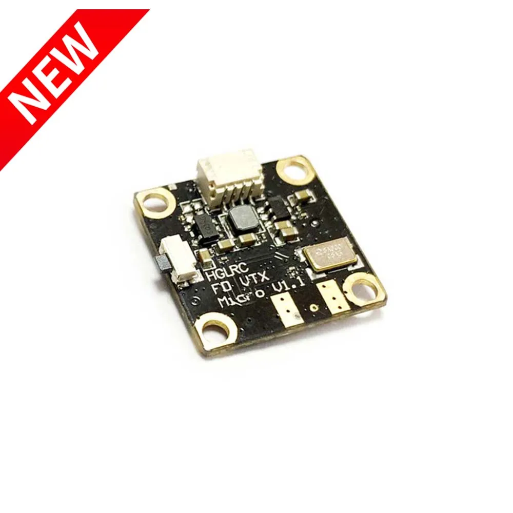 

New HGLRC FD VTX Micro 16X16mm PIT/25/100/200/400mW Switchable Mini FPV Transmitter Combo Stack for Rc Fpv Drone Parts