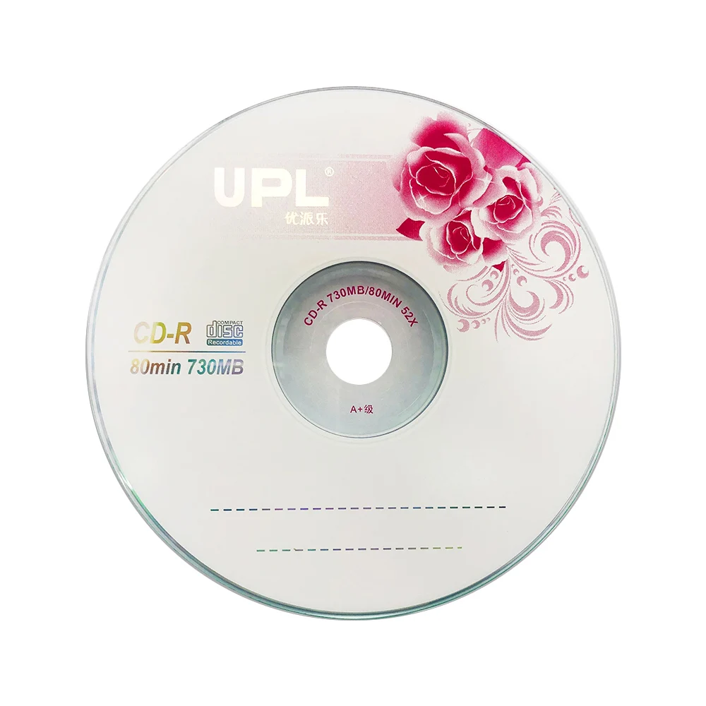 

50PCS CD-R 700MB/80min Blank Disc Grade A 52X Multispeed Music CD Disk