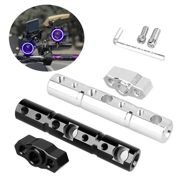 

Hot Portable Aluminum Alloy Easy Install Multifunction Extension Bracket Corrosion Resistance LED Headlight Holder Motorcycle Us
