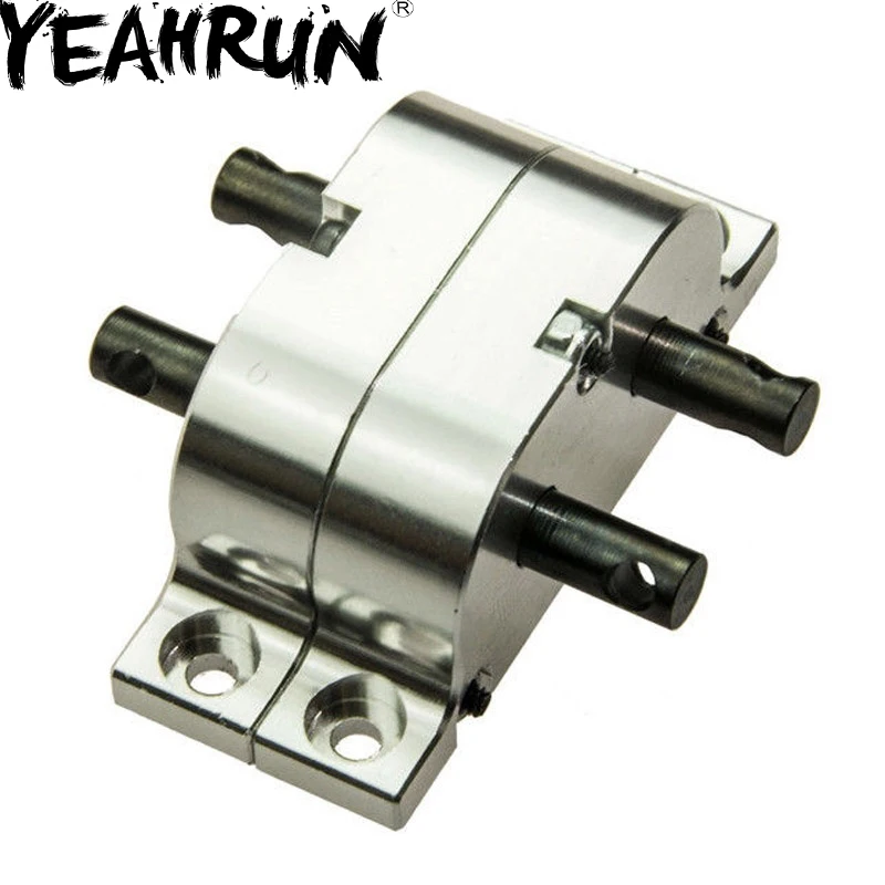 YEAHRUN серебристый черный алюминиевый чехол для 1/10 RC Crawler 1:14 Truck SCX10 D90 Buggies|Детали и