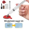 Auto Windshield Repair Kit Uv DIY Car Window Repair Tools Fix Car Cracked Glass Scratch Windscreen Restoration Resin Adhesive D1 ► Photo 1/6