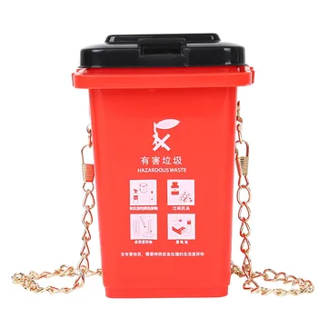 

OCARDIAN Women's Cute Environmental Protection Bag Garbage Sorting Bag Trash Can Bag Messenger Trunk Pack Packag bolsas feminina