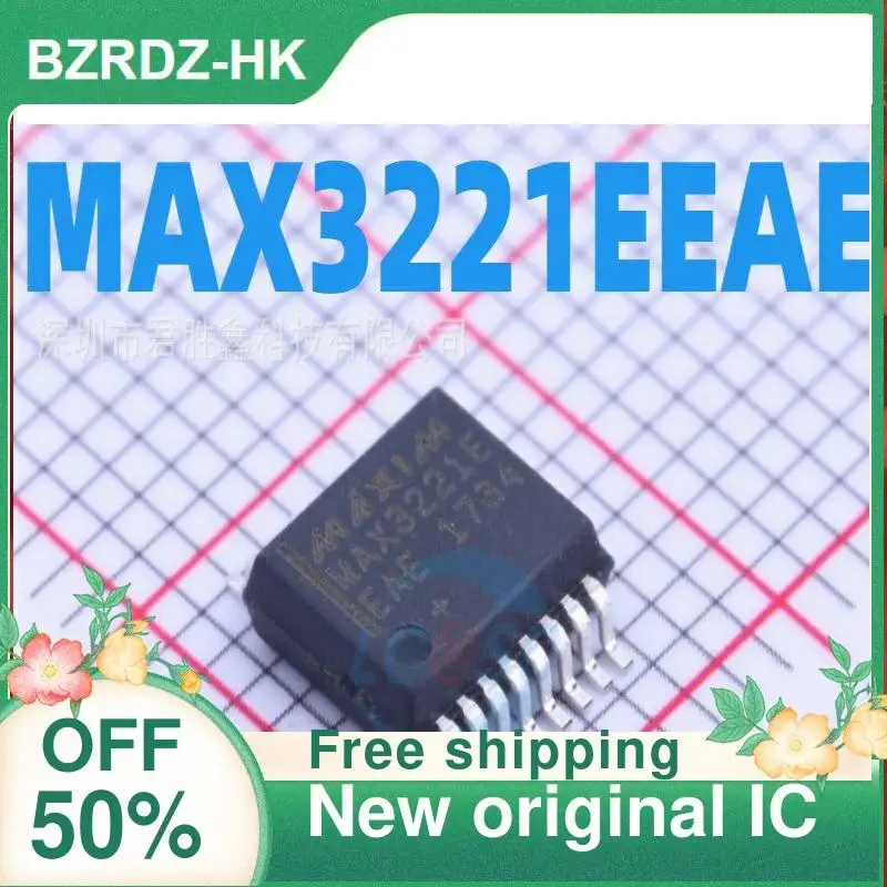 

10PCS MAX3221EEAE MAX3221ECAE MAX3221E SSOP16 New original IC