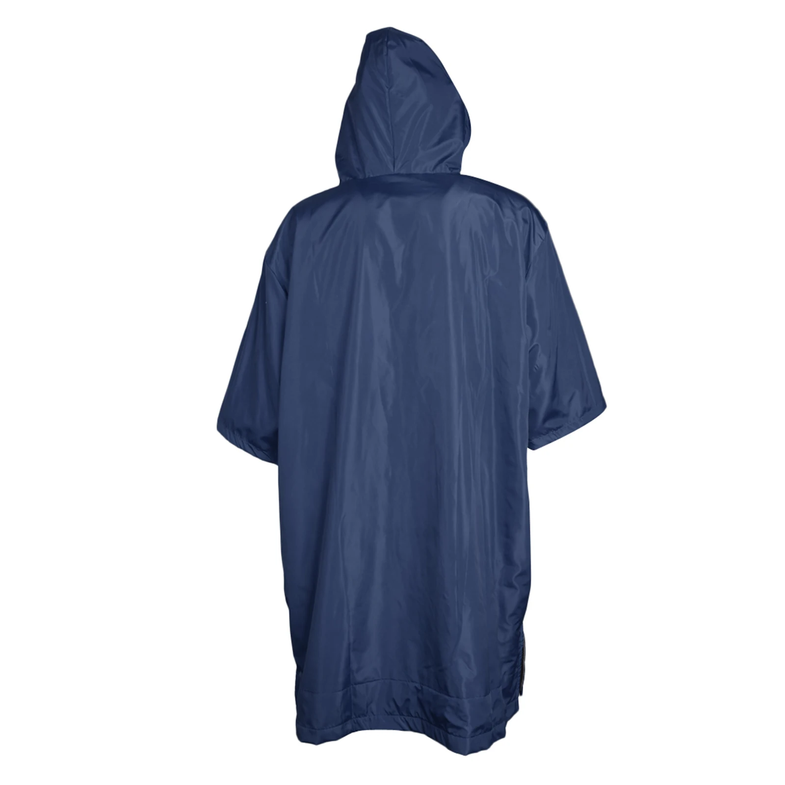 Adult Waterproof Changing Robe 3/4 Sleeve Beach Changing Robe Jacket Outdoor Windbreaker Cloak Fleece Lining Coat Poncho
