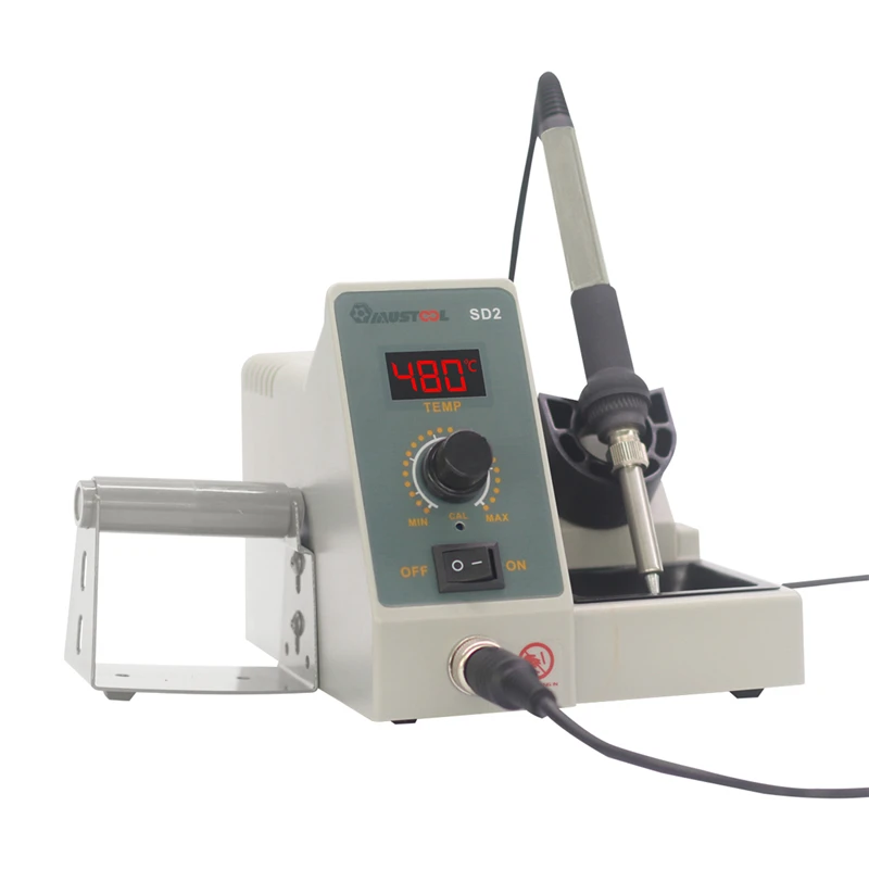 

New MUSTOOL SD1 SD2 LCD 60W Soldering Station Professional PID Soldering Iron Station 4 in 1 Tool Kit with Solder Wire Holder