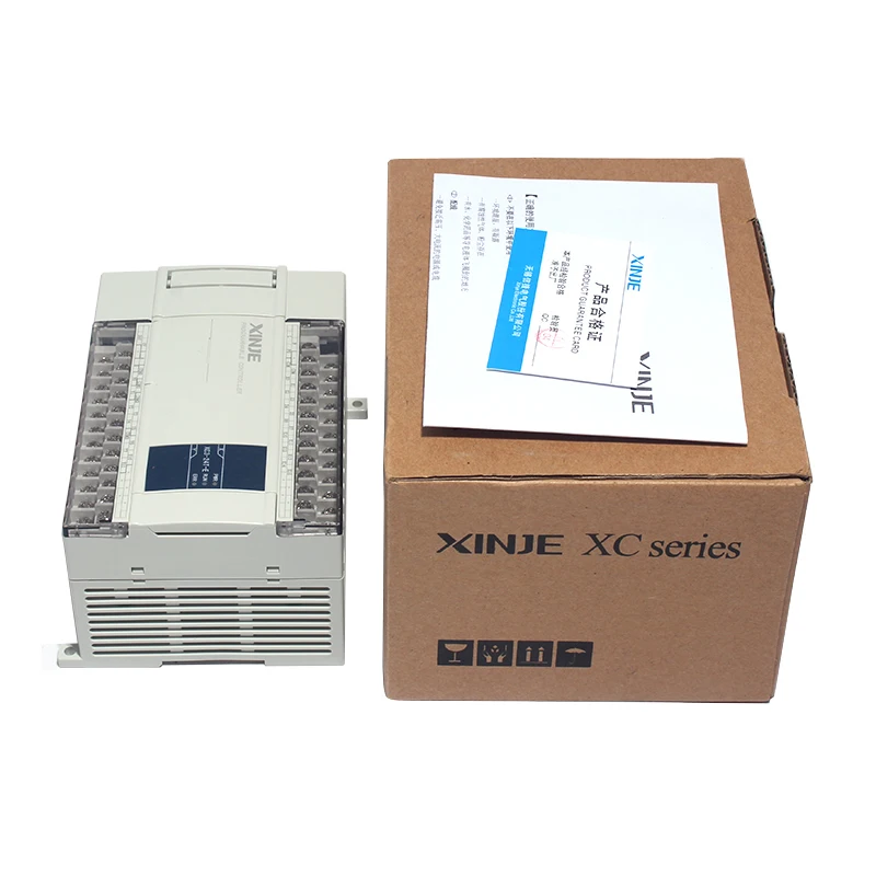 XC3-24T-E XINJE XC3 серии PLC AC220V DI 14 DO 10 транзистор в коробке