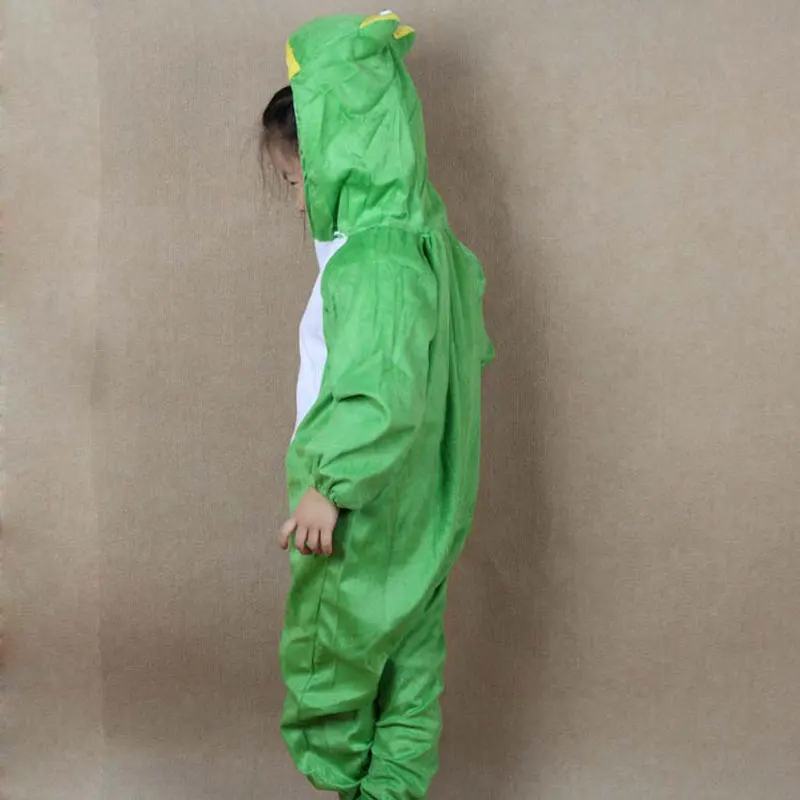 Umorden Kids Cartoon Animal Frog Costume Performance Clothes Children's Day Halloween Costumes Jumpsuits for Child Boy Girls