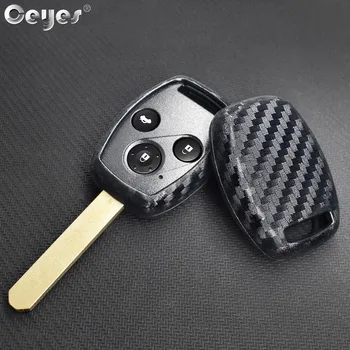 

Ceyes Car Stickers Case For Honda Accord City For Civic Fit Odyssey Auto Key Cover Case Car Remote Key Shell Covers Accessories