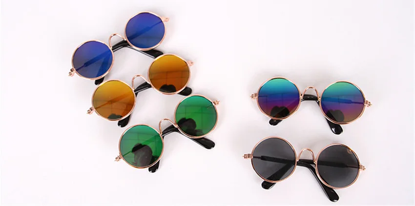 Dress Up Cool Glasses Cat Pet Products Eye-wear Sunglasses Small Dog Kitten Pet Photos Props Accessories Pet Products (5)