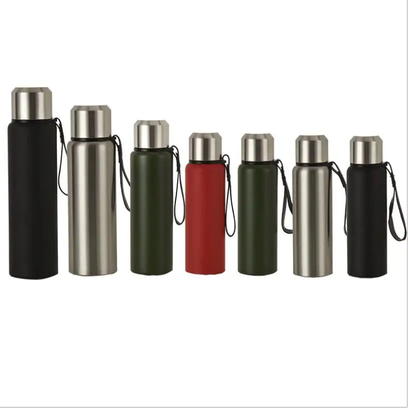 Cheap New 750 1000ML 304 stainless steel Hot Water Tea Bottle vacuum travel pot Outdoor Thermos Portable Large Capacity Insulated Cup