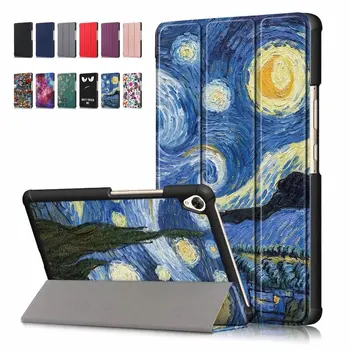 

Magnet Solid Painted PU Leather Cover Smart Case for Huawei Mediapad M6 8.4 2019 Tablet