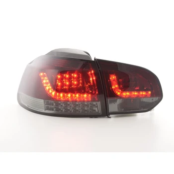 

FKRLXLVW14003fanali rear LED VW Golf 6 (1K) year of Constr. 08-13 red/black