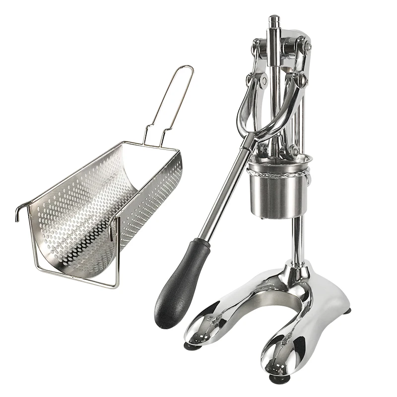 Super Long French Fries Makers Machines Long Potatoes Fried Chips Extruders Manual Long Fries Maker Machine